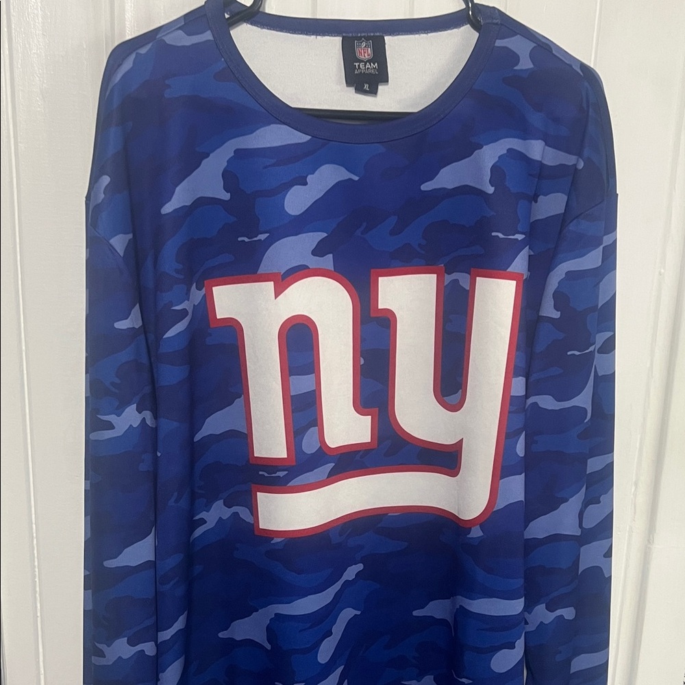 Team Apparel Blue Camouflage Men's Jersey